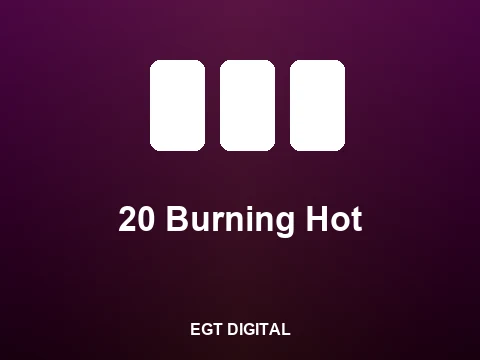 20 Burning Hot slot tile