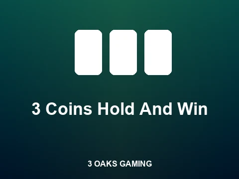 3 Coins Hold And Win slot
