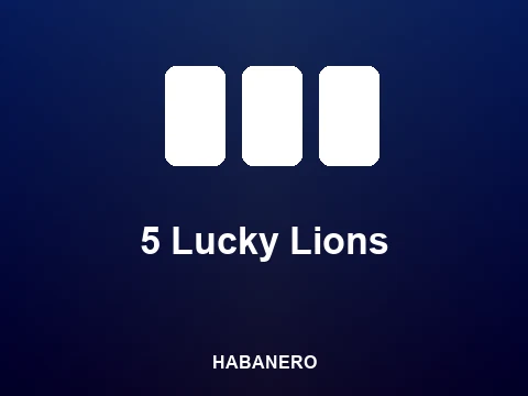 5 Lucky Lions slot