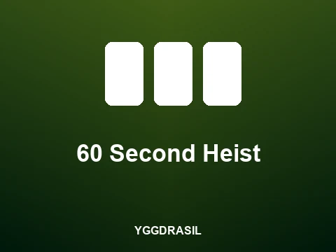60 Second Heist slot tile