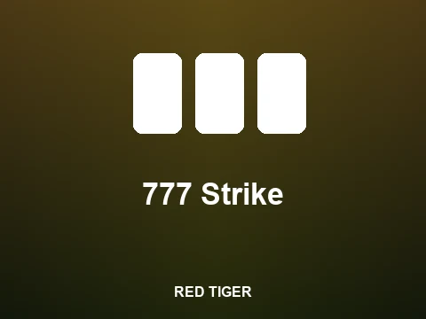777 Strike slot tile