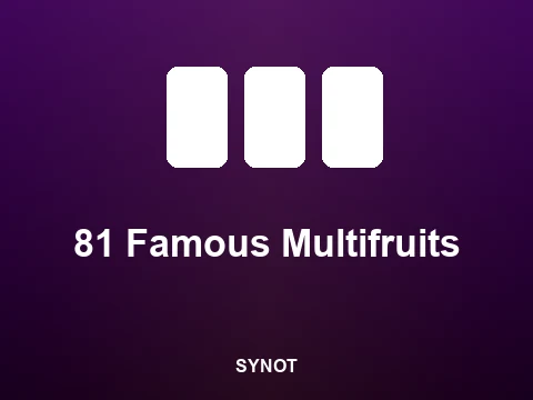 81 Famous Multifruits slot