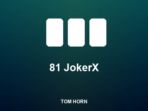 81 JokerX slot tile