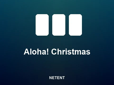 Aloha! Christmas slot tile