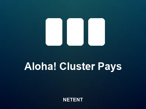 Aloha! Cluster Pays slot