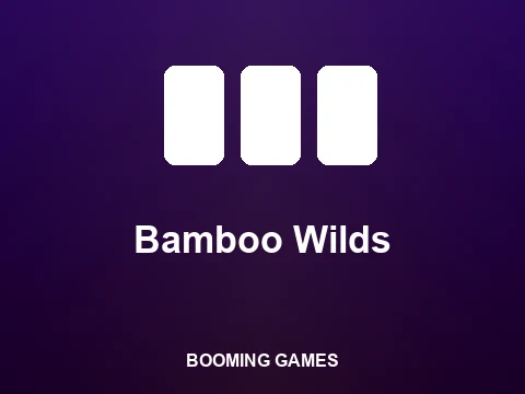 Bamboo Wilds slot tile