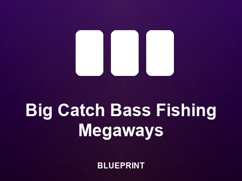 Big Catch Bass Fishing Megaways slot