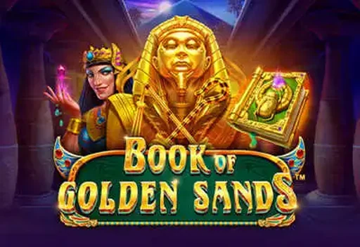 Book of Golden Sands slot tile