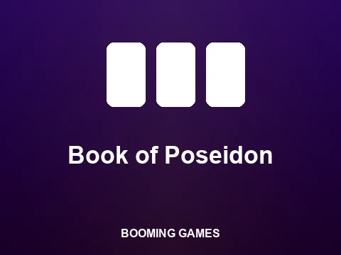 Book of Poseidon slot tile