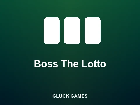 Boss The Lotto slot