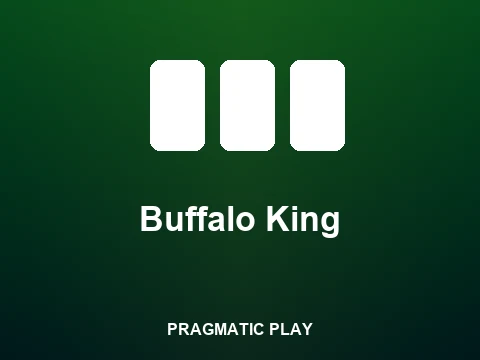 Buffalo King slot