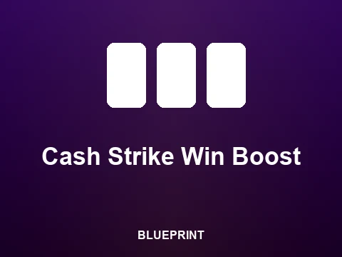 Cash Strike Win Boost slot