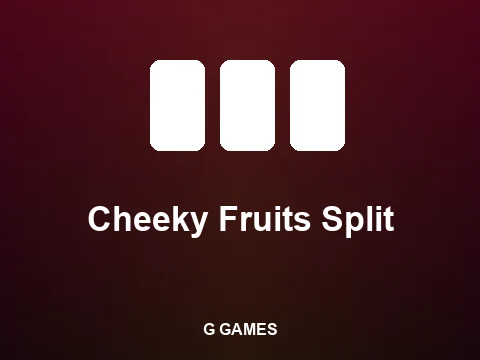 Cheeky Fruits Split slot