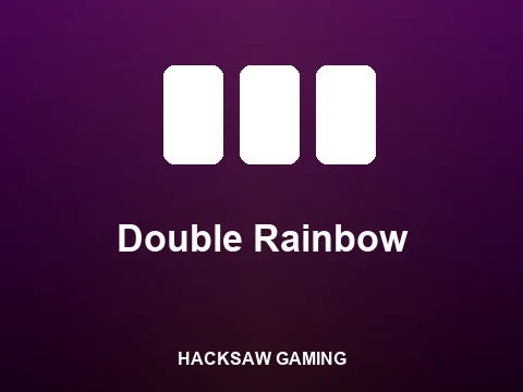 Double Rainbow slot tile
