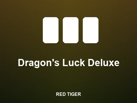 Dragon's Luck Deluxe slot