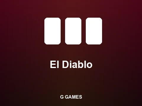 El Diablo slot