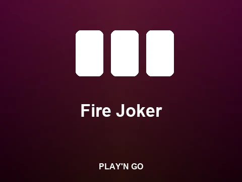Fire Joker slot
