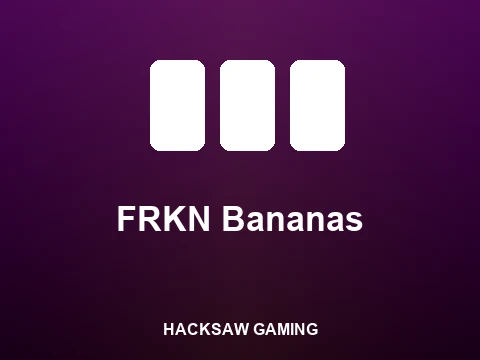 FRKN Bananas slot tile