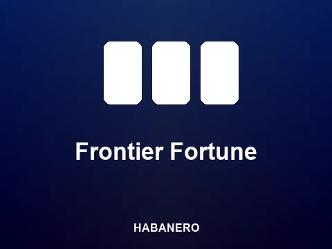 Frontier Fortune slot