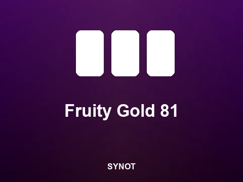 Fruity Gold 81 slot