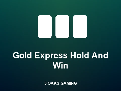 Gold Express Hold And Win slot