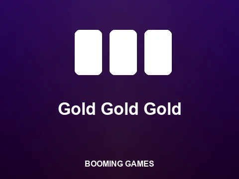 Gold Gold Gold slot