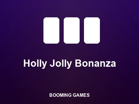 Holly Jolly Bonanza slot tile