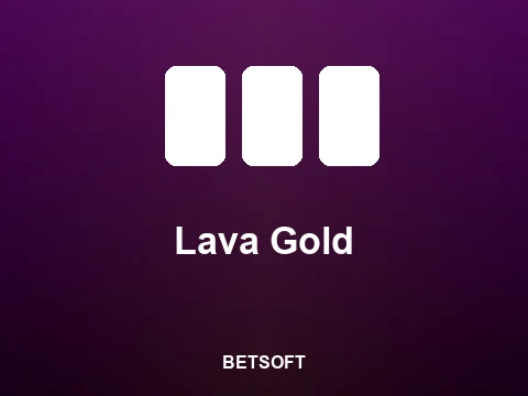 Lava Gold slot tile