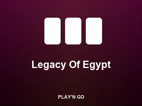 Legacy Of Egypt slot