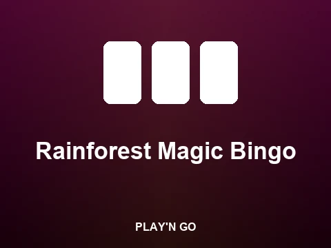 Rainforest Magic Bingo slot