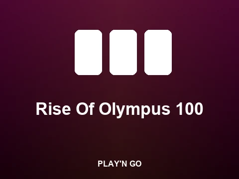 Rise Of Olympus 100 slot