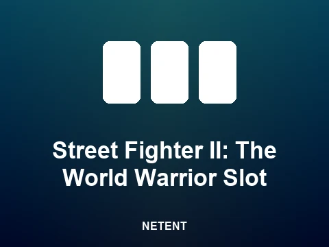 Street Fighter II: The World Warrior Slot slot tile