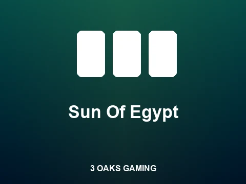 Sun Of Egypt slot